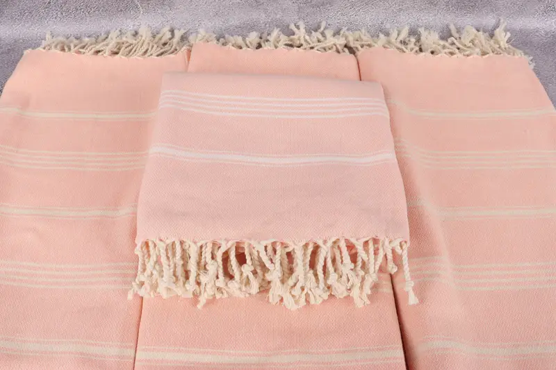 Hammam Towel USA, Beach Towel Bulk, Custom Towel, House Warming Gift, Custom Wedding Gift, 70x40 Cotton Striped Towel, Gym Towel, Bridesmaid Towel - 4