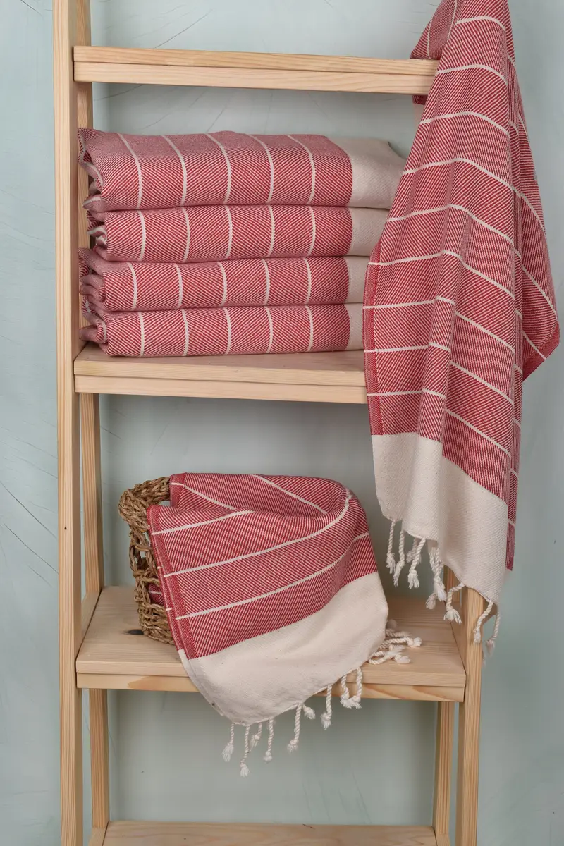 Kişiselleştirilmiş hediyeler, banyo havluları, kişiselleştirilmiş bulaşık havlu, nedime iyilikleri, adlı havlu, 36x16 pamuklu çizgili havlu, monogram havlu - 3