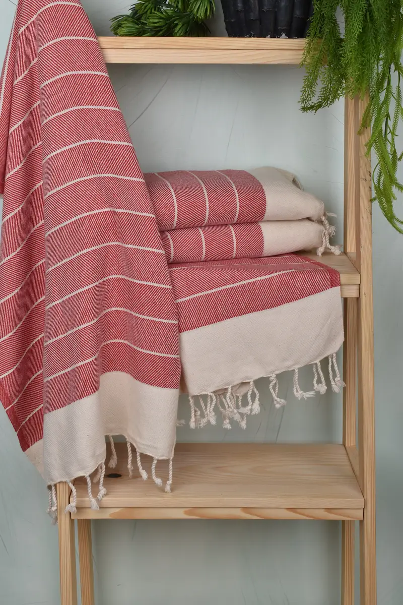 Kişiselleştirilmiş hediyeler, banyo havluları, kişiselleştirilmiş bulaşık havlu, nedime iyilikleri, adlı havlu, 36x16 pamuklu çizgili havlu, monogram havlu - 6