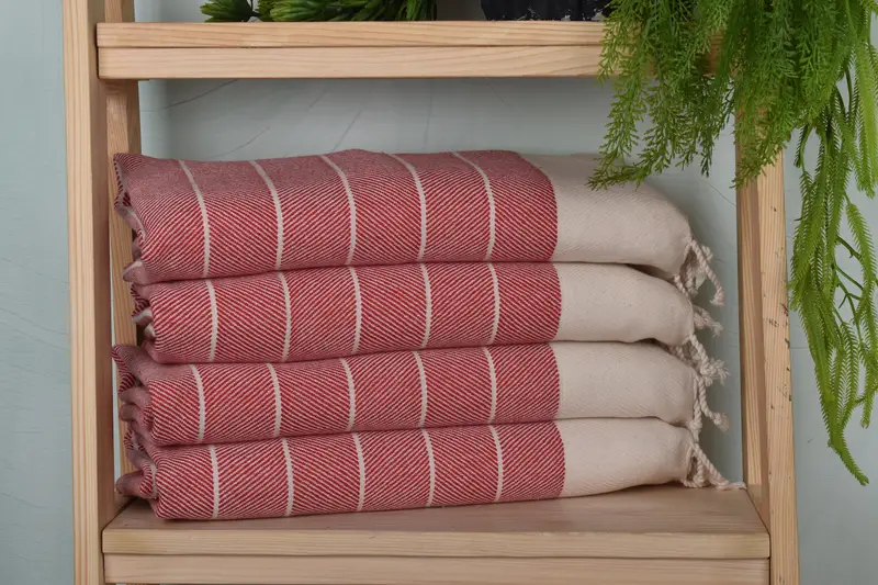 Kişiselleştirilmiş hediyeler, banyo havluları, kişiselleştirilmiş bulaşık havlu, nedime iyilikleri, adlı havlu, 36x16 pamuklu çizgili havlu, monogram havlu - 1