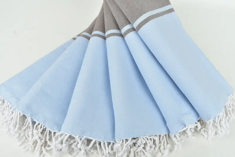 Turkish Towel Beach Towel, Embroidered Towel, Halloween Gifts, Wedding Gift, Wedding Gifts Towel, Summer Towel, 70x40 Cotton Striped Towel - 4