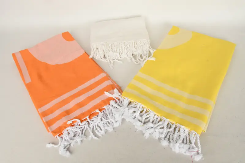 Bride Gift, Housewarming Gift, 70x40 Cotton Set of 8 Towel, Wedding Favors, Gift For The Home Decor, Best Beach Towel, Handwoven Turkish Towel - 5