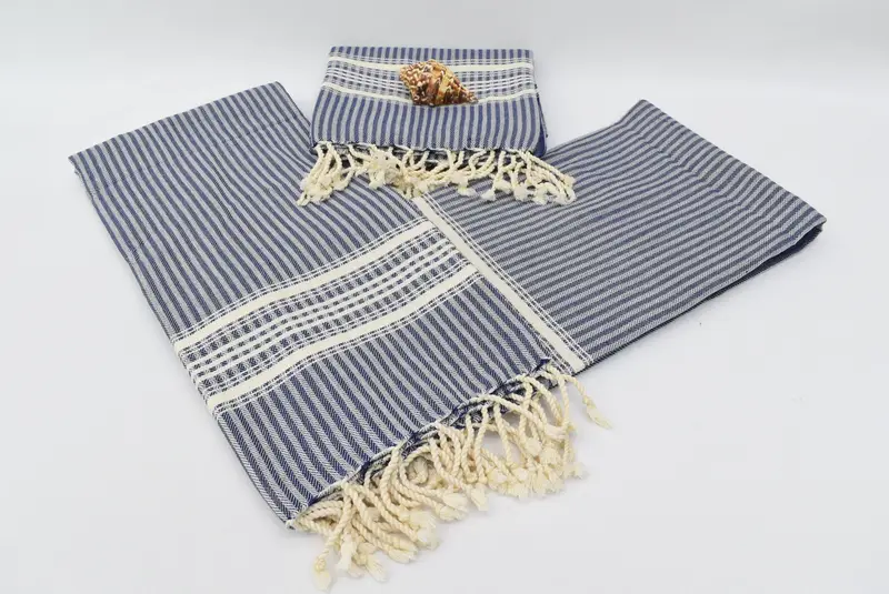 Fouta towel, Personalized Gift, Custom Towel, Gym Towel, 68x38 Cotton Striped Towel, Arizona Bachelorette Party Favors, Gift For Coworker - 7