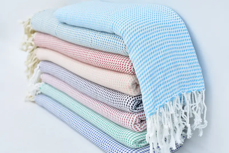 Turkish Towel Organic Cotton 74x36 Inches, Beach Towel, Hand Towel