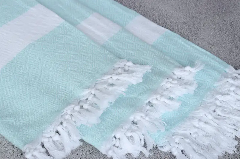 Bulk Order Towel, Bachelorette Party Favors Beach, Quick-Dry Beach Towel, Organic Turkish towel, Personalized Gifts, 70x40 Cotton Diamond Towel - 5
