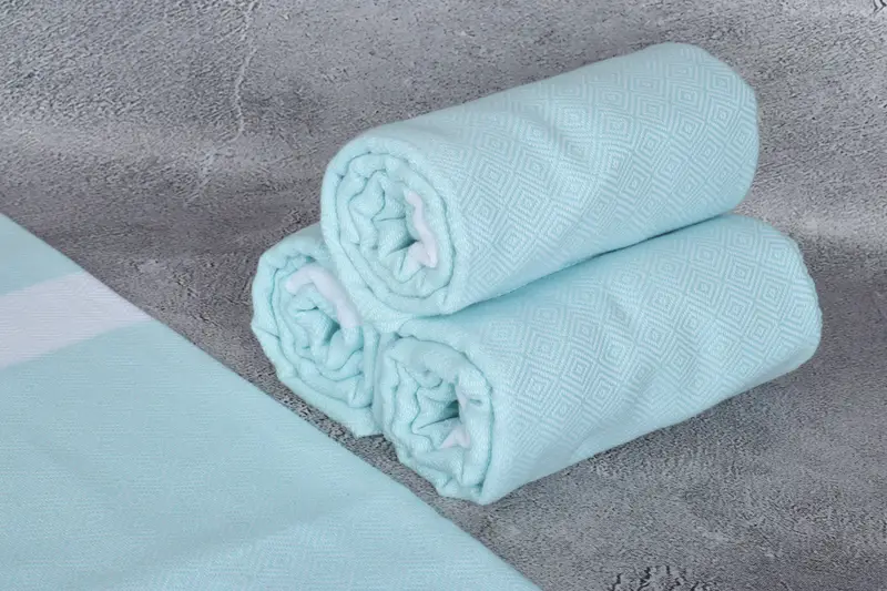 Bulk Order Towel, Bachelorette Party Favors Beach, Quick-Dry Beach Towel, Organic Turkish towel, Personalized Gifts, 70x40 Cotton Diamond Towel - 8