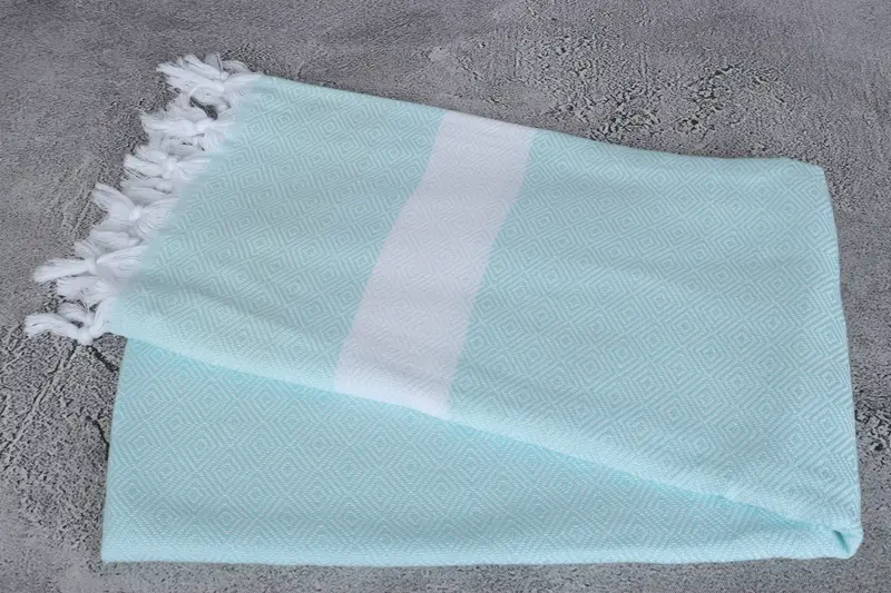 Bulk Order Towel, Bachelorette Party Favors Beach, Quick-Dry Beach Towel, Organic Turkish towel, Personalized Gifts, 70x40 Cotton Diamond Towel - 6
