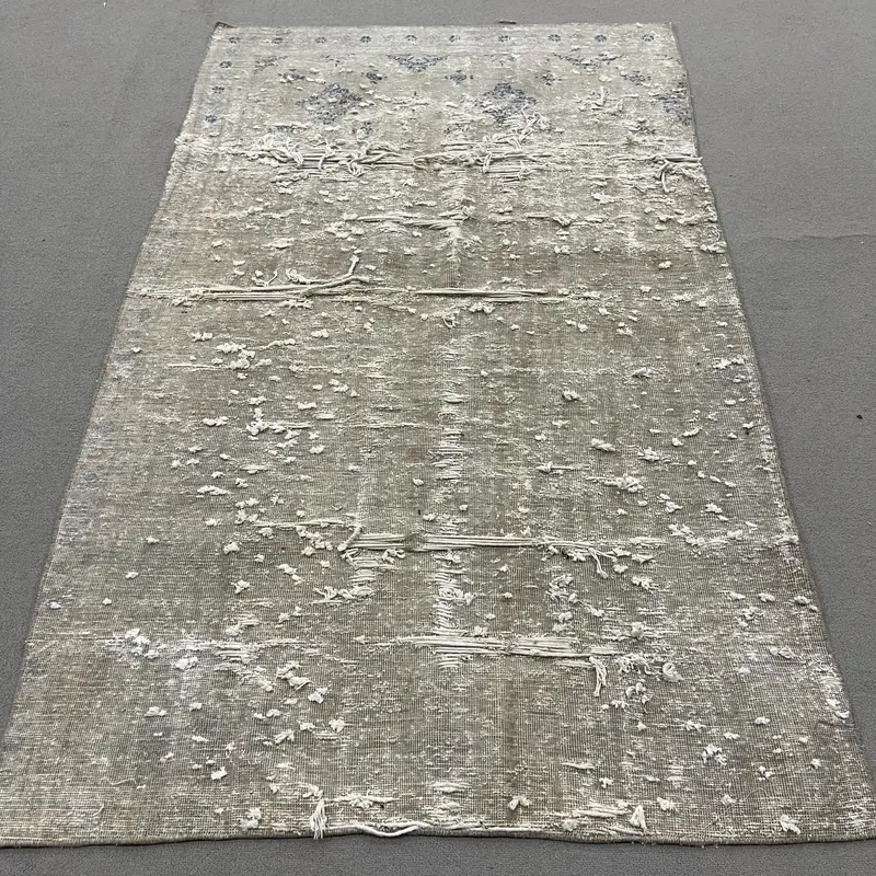 Elegante alfombra persa verde y azul, 12 x 18 m