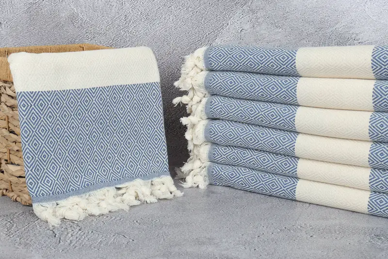 Gift For Wedding Day, Custom Towel Beach, Custom Towel, Soft towel, Gift Boxes Towel, Sand-free peshtemal towel for the beach, Sand-free towel - 3