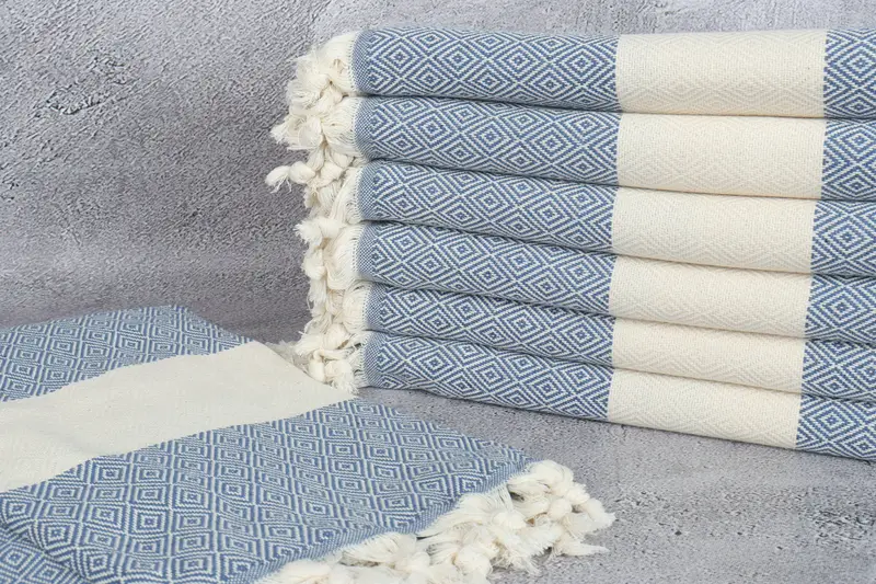 Gift For Wedding Day, Custom Towel Beach, Custom Towel, Soft towel, Gift Boxes Towel, Sand-free peshtemal towel for the beach, Sand-free towel - 2