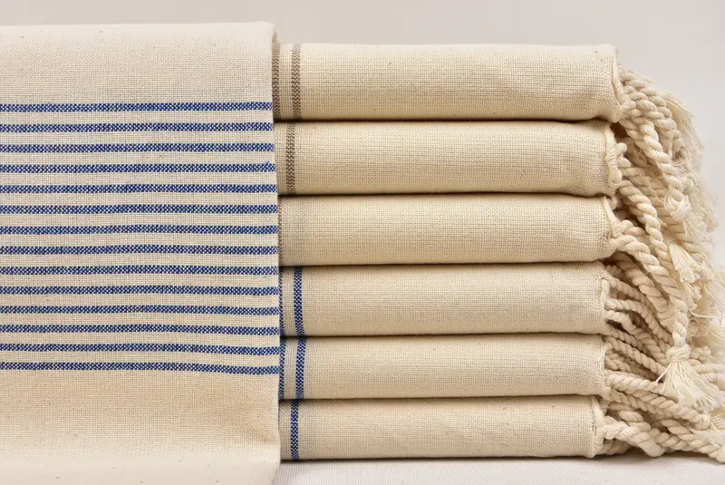 Travel Towel, Personalized Gift, Turkish hand towel, Turkish beach towel, Bachelorette Party Favor, 68x40 Linen Striped Towel, Kids Beach Towel - 1
