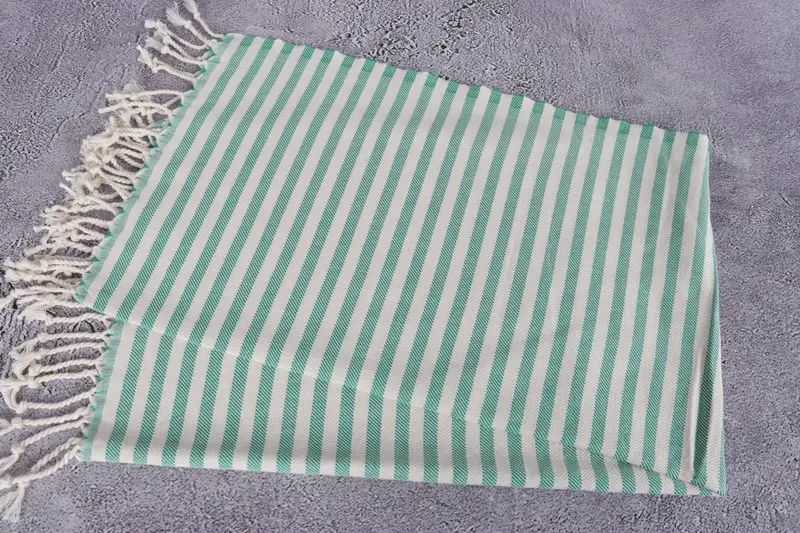 House Warming Gift, Gift For Her, 40x24 Cotton Striped Towel, Xmas Gifts, Bridesmaid Gifts, Organic Tea Towel, Bathroom Towels, Small Bath Towels - 6