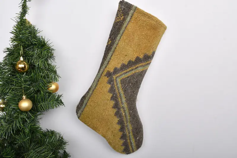 Christmas Ornaments Pattern, 7 Inch Wide Custom Christmas Stocking