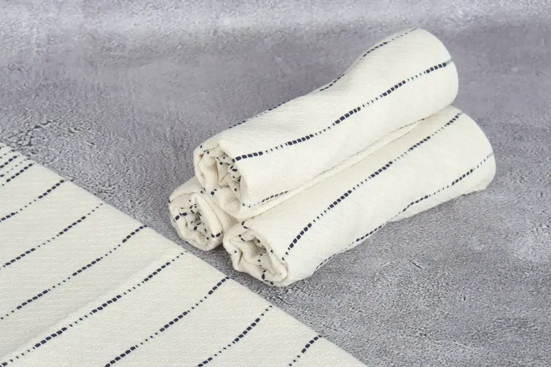 Gift For Him, Personalized Gift, 36x18 Cotton Striped Design Towel, Monogram Hand Towel, Personalized Gifts, Bridal Shower Favor, Travel Towel - 8