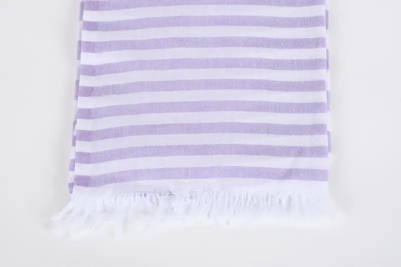 Turkish towel, 68x40 Cotton Striped Towel, Personalized Turkish Towel, Yoga Towel, Bachelor Gifts, Unique Gift, First Wedding Anniversary Gift - 3