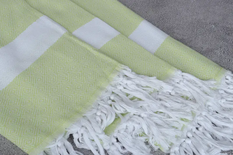 Large Turkish Towel, Spa Gift Towel, Bachelorette Favor, Personalized Gift, Turkish Beach Towel Monogram, Custom Towel, 70x40 Cotton Diamond Towel - 5