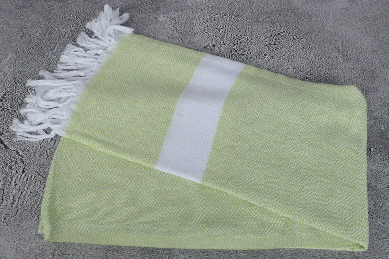 Large Turkish Towel, Spa Gift Towel, Bachelorette Favor, Personalized Gift, Turkish Beach Towel Monogram, Custom Towel, 70x40 Cotton Diamond Towel - 6