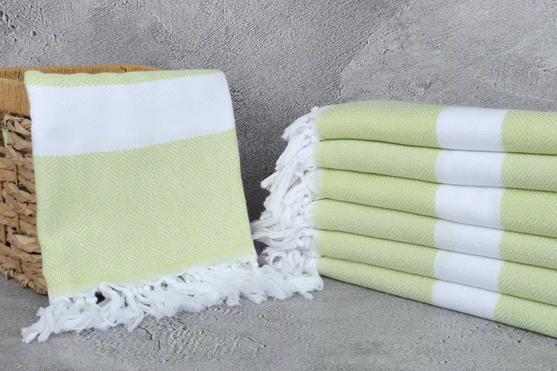 Large Turkish Towel, Spa Gift Towel, Bachelorette Favor, Personalized Gift, Turkish Beach Towel Monogram, Custom Towel, 70x40 Cotton Diamond Towel - 3