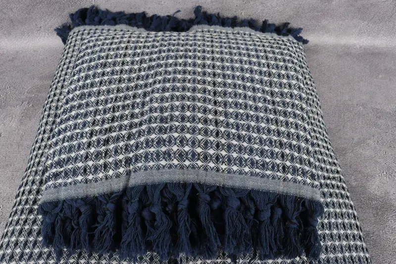 Bachelorette Party Favors, Bridal Shower Favor, Turkish Blanket Throw, 96x70 Cotton Striped Towel, Monogram Blanket, Bridesmaid Gifts - 4