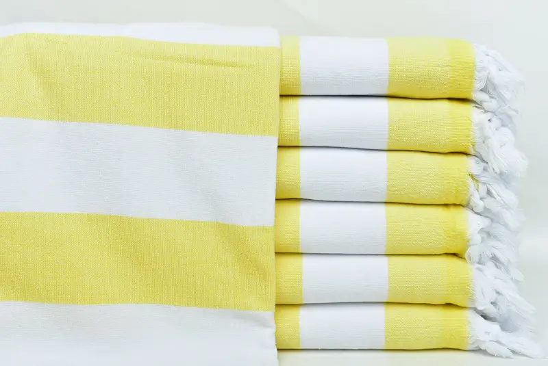 Summer Gift, 64x36 Cotton Striped Terry Towel, Gift For Mom, Gift For Him, Beach Towel Bulk, Gift For Her, Quick-drying cotton Turkish beach towel - 1