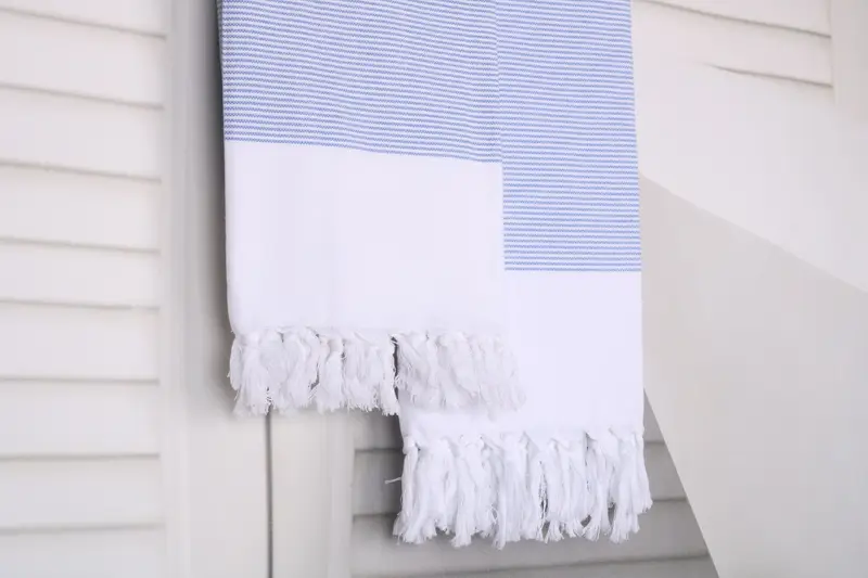 Gift For The Home Decor, Home Gift, Guest Towel, Bachelorette Gifts, Best Friend Gift, 70x40 Cotton Striped Towel, Beach towel, Organic Beach Towel - 8