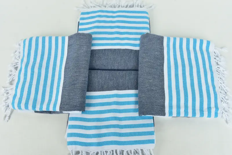 Bachelorette Party Gifts, 70x40 Cotton Striped Towel, Maid Of Honor Gift, Bridal Shower Gift, Personalized Gift, Turkish Beach Towel Monogram - 6