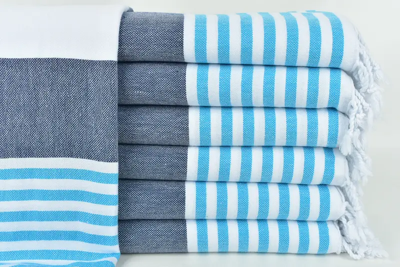 Bachelorette Party Gifts, 70x40 Cotton Striped Towel, Maid Of Honor Gift, Bridal Shower Gift, Personalized Gift, Turkish Beach Towel Monogram - 1