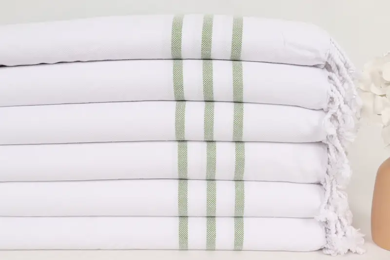 Sommertuch, Bachelorette Gunst, 40x24 Baumwollstreifentuch, Bio -Geschirrtuch, Geschenk für sie, türkisches Handtuch, Hochzeitsgeschenk, Brautjungferngeschenke - 3