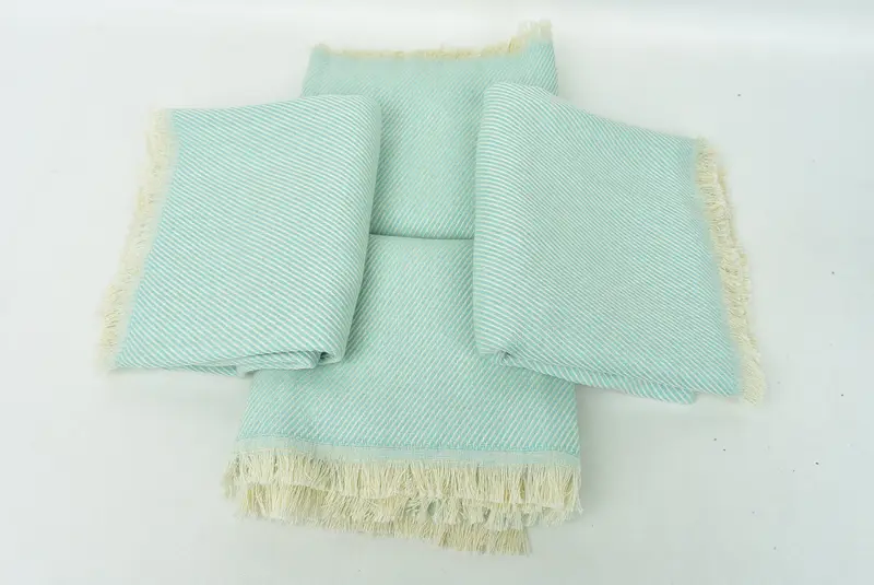 Büyük Türk havlu, kişiselleştirilmiş plaj havlu, özel banyo havlu, benzersiz hediye, bekarlığa veda partisi iyilik, 70x36 pamuklu çizgili havlu - 6