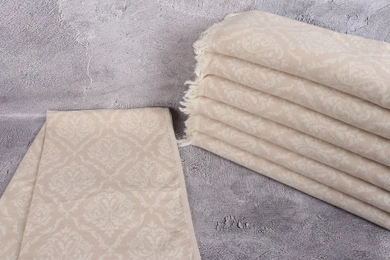Turkish Hand Towel, Bachelorette Party Items, Personalized Hand Towel, 40x24 Cotton Baroque Towel, Merry Christmas Gifts, Kitchen Towel, Guest Towel - 3
