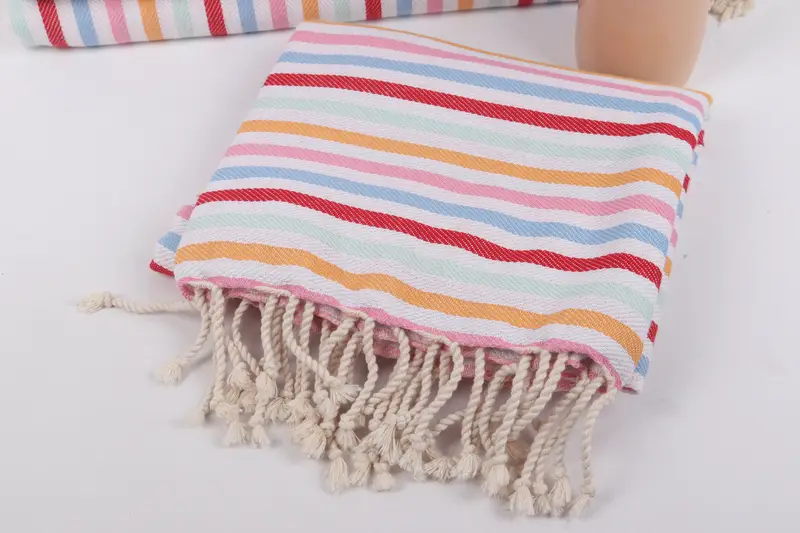 Bachelor Party Favors, 68x36 Cotton Striped Towel, Summer Towel, Monogram Turkish Towel, Custom Towel Beach, Bachelorette Party Gifts, Beach towel - 5