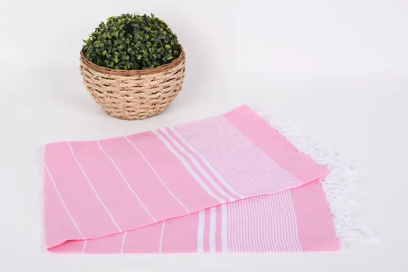 Mutfak havlu, Türk havlu el havlu, özel el havlu, ilk evlilik yıldönümü hediyesi, erkek arkadaş hediyesi, 40x24 pamuklu çizgili havlu, spa hediye - 4