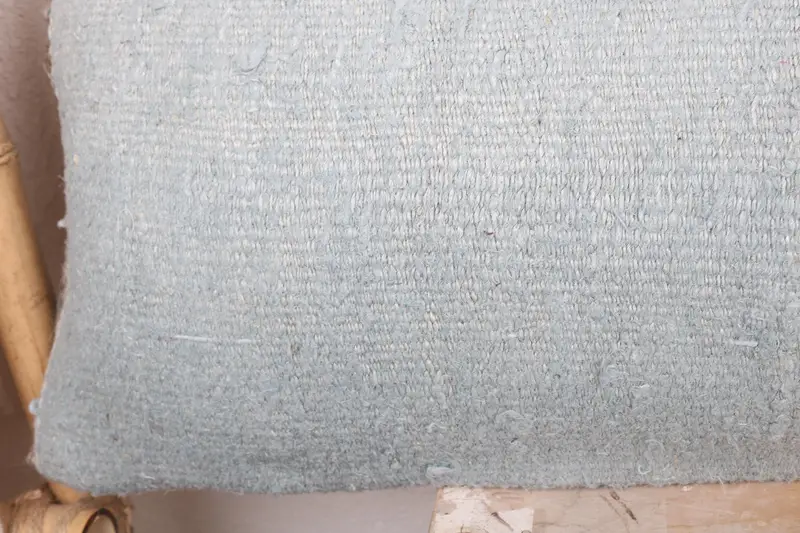 Boho Chic Cushion Cover, Boho Pillow Sham Cover, Gift Pillow, Colorful Pillow Cover, Handmade Kilim Cushion, 12x48 Green Cushion, Pillow Cover - 3