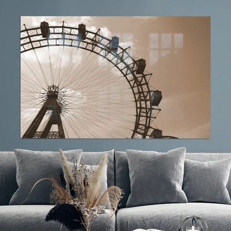 Modern Baskılı Cam: Park Peyzaj Tasarımı ile Ofisinizi Yükseltin