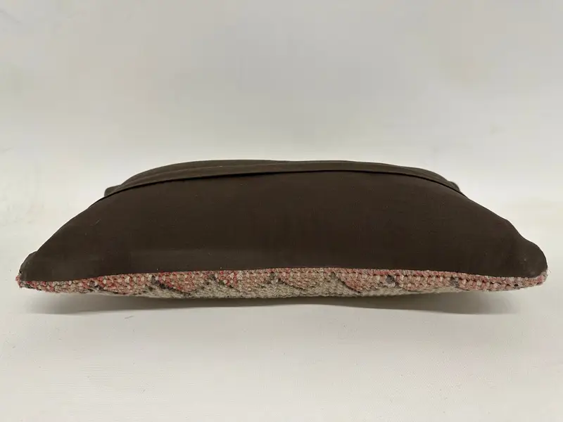 Gift Pillow, 8x16 Beige Pillow Cover, Home Decor Pillow, Vintage Pillow Cover, Nomadic Pillow Case, Cushion Cover, Ethnical Kilim Rug Pillow - 7
