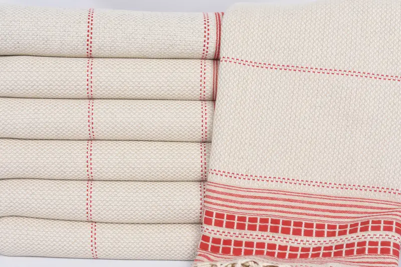 68x40 Linen Striped Towel, Gift Towel, Bachelor Party Favors, Spa Gift Towel, Absorbent Turkish towel, Soft towel, Handmade Gift, Custom Name Towel - 2