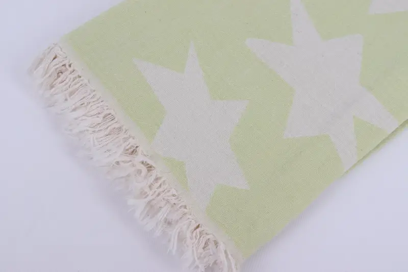 Personalized Gift For Him, Peshtemal Towel, 68x36 Cotton Star Design Towel, Bulk Order Towel, Summer Gift, Bachelorette Party Gifts Bridesmaids - 8
