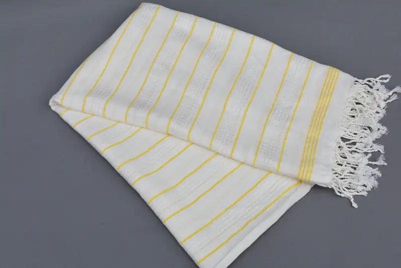 Sand-resistant Turkish towel for the beach, Lightweight towel, Quick-Dry Beach Towel, Family Gift Basket, Custom Wedding Gift, Memorial Gift - 5