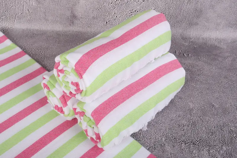 Bridesmaid Gift, Personalized Gift For Her, Mexico Bachelorette Party Gifts, Quick-dry peshtemal, Fouta towel, Spa Towel, 70x40 Cotton Striped Towel - 7