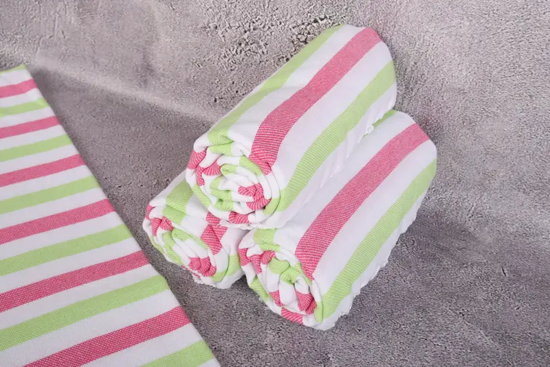 Bridesmaid Gift, Personalized Gift For Her, Mexico Bachelorette Party Gifts, Quick-dry peshtemal, Fouta towel, Spa Towel, 70x40 Cotton Striped Towel - 8