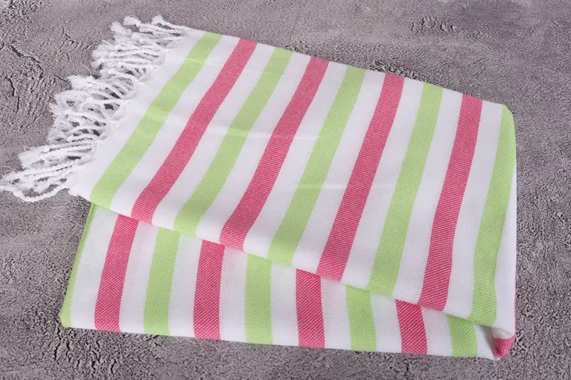 Bridesmaid Gift, Personalized Gift For Her, Mexico Bachelorette Party Gifts, Quick-dry peshtemal, Fouta towel, Spa Towel, 70x40 Cotton Striped Towel - 6