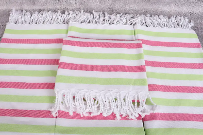 Bridesmaid Gift, Personalized Gift For Her, Mexico Bachelorette Party Gifts, Quick-dry peshtemal, Fouta towel, Spa Towel, 70x40 Cotton Striped Towel - 4