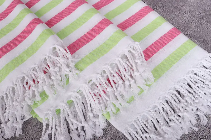 Bridesmaid Gift, Personalized Gift For Her, Mexico Bachelorette Party Gifts, Quick-dry peshtemal, Fouta towel, Spa Towel, 70x40 Cotton Striped Towel - 5