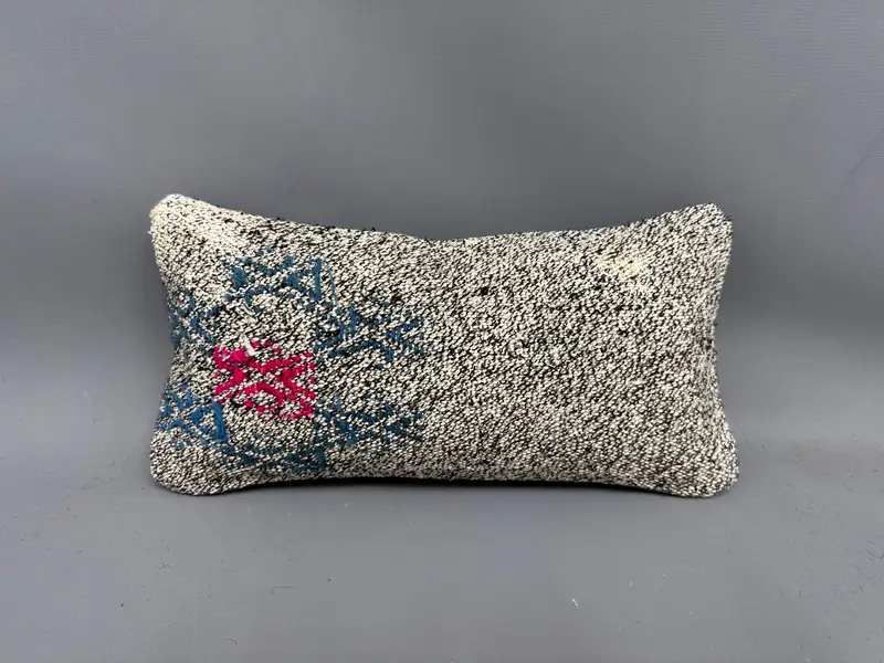 Kilim Pillow, 8x16 Brown Cushion, Kilim Cushion Sham, Home Decor Pillow, Bohemian Cushion Cushion Case, Christmas Pillow, Pillow Case - 4