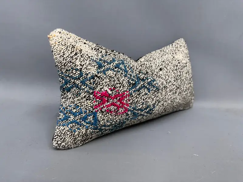 Kilim Pillow, 8x16 Brown Cushion, Kilim Cushion Sham, Home Decor Pillow, Bohemian Cushion Cushion Case, Christmas Pillow, Pillow Case - 2