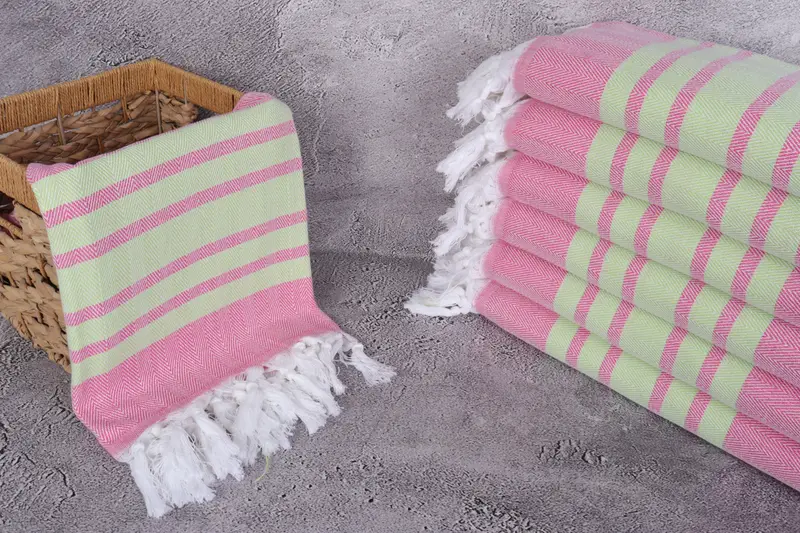 64x40 Cotton Chevron Towel, Thin towel, Custom Beach Towels, Absorbent Turkish towel, Bachelor Party Favors, Best Beach Towel, Monogram Towels - 3
