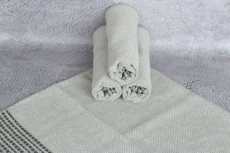 40x20 Cotton Striped Towel, Monogram Hand Towel, Custom Hand Towel, Bachelorette Party Gifts, Turkish Towel Monogram, Personalized Kitchen Towel - 7