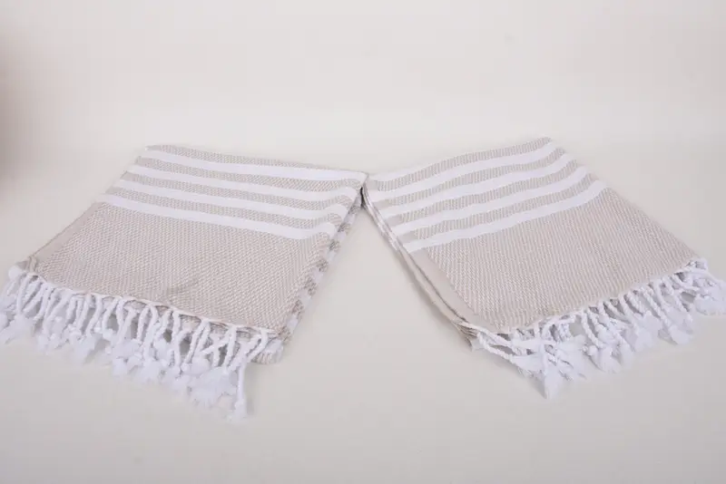 Guest Towel, Bridal Shower Gifts, Monogram Kitchen Towel, Monogrammed Hand Towel, Housewarming Gift, Monogram Hand Towel, 44x24 Cotton Striped Towel - 6