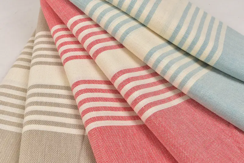 Gym Towel, Bridal Shower Gift, Quick-dry towel, Gift For Coworker, Bachelorette Favors Beach, Custom Wedding Gifts, 68x40 Cotton Striped Towel - 5