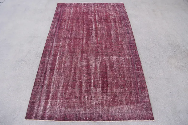 Pink Ombré Rug, 4,8x8,3 ft Chic Living Space Accent